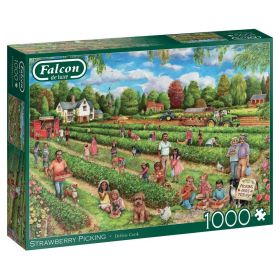 Strawberry Picking Puzzle - 1000 Pieces